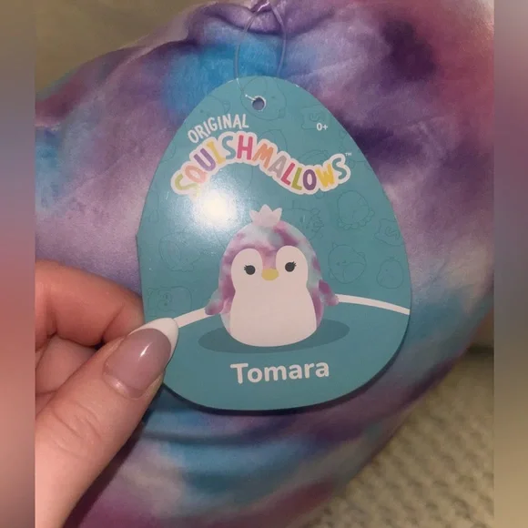 “14 Tomara Tye Dye Penguin Squishmallow - Picture 3 of 3
